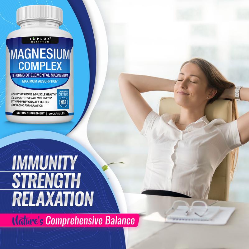 Toplux Magnesium Complex 8 | Essential Magnesium Supplement