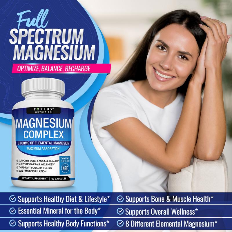 Toplux Magnesium Complex 8 | Essential Magnesium Supplement