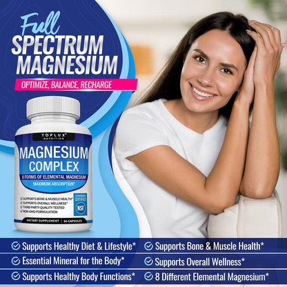 Toplux Magnesium Complex 8 | Essential Magnesium Supplement