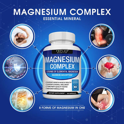 Toplux Magnesium Complex 8 | Essential Magnesium Supplement